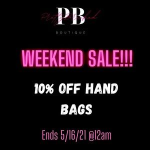 10% off handbags